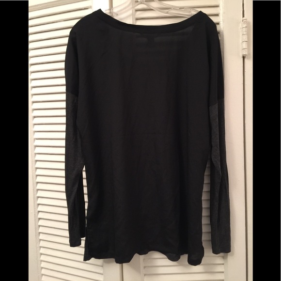 Banana Republic Mixed Media Tee sz Large NWT - Picture 2 of 5